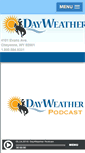 Mobile Screenshot of dayweather.com